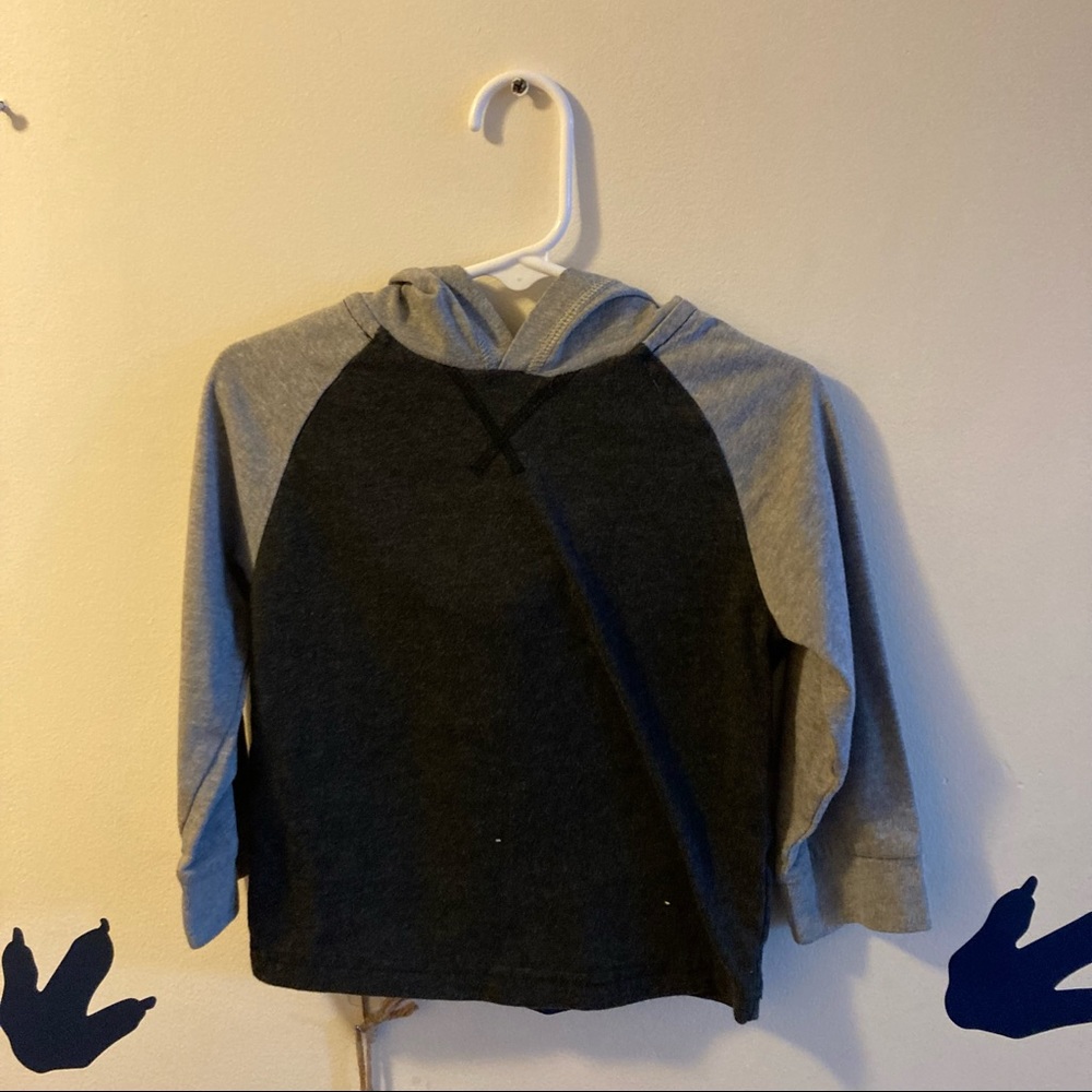 Garanimals Toddler Boys Grey Jersey Hoodie Size 2T